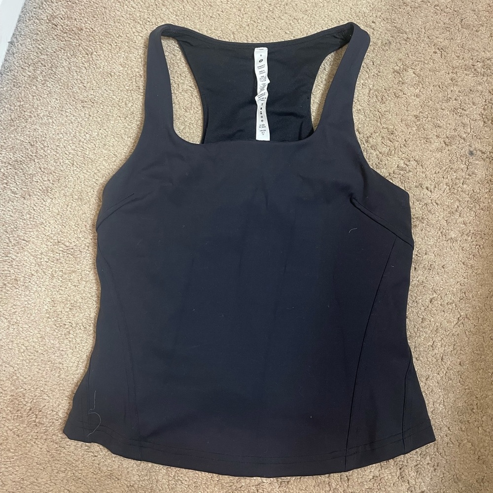 Instill black lululemon tank top